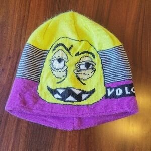 Volcom Youth Halloween Monster Faces Beanie Hat